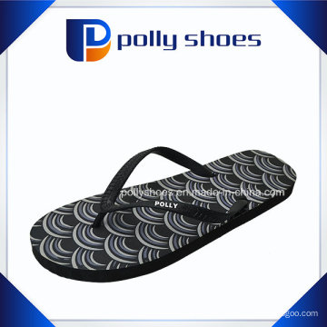 Männer Original Solid Black Flip Flop Sandalen Größe 7